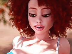 Futanari Beautiful Shemale Fucks Horny Girl 3d Animated